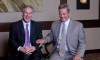 Keith Oakley with Governor Abbott